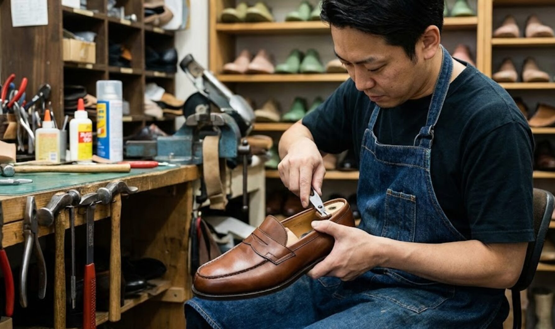 ローファー パカパカ する