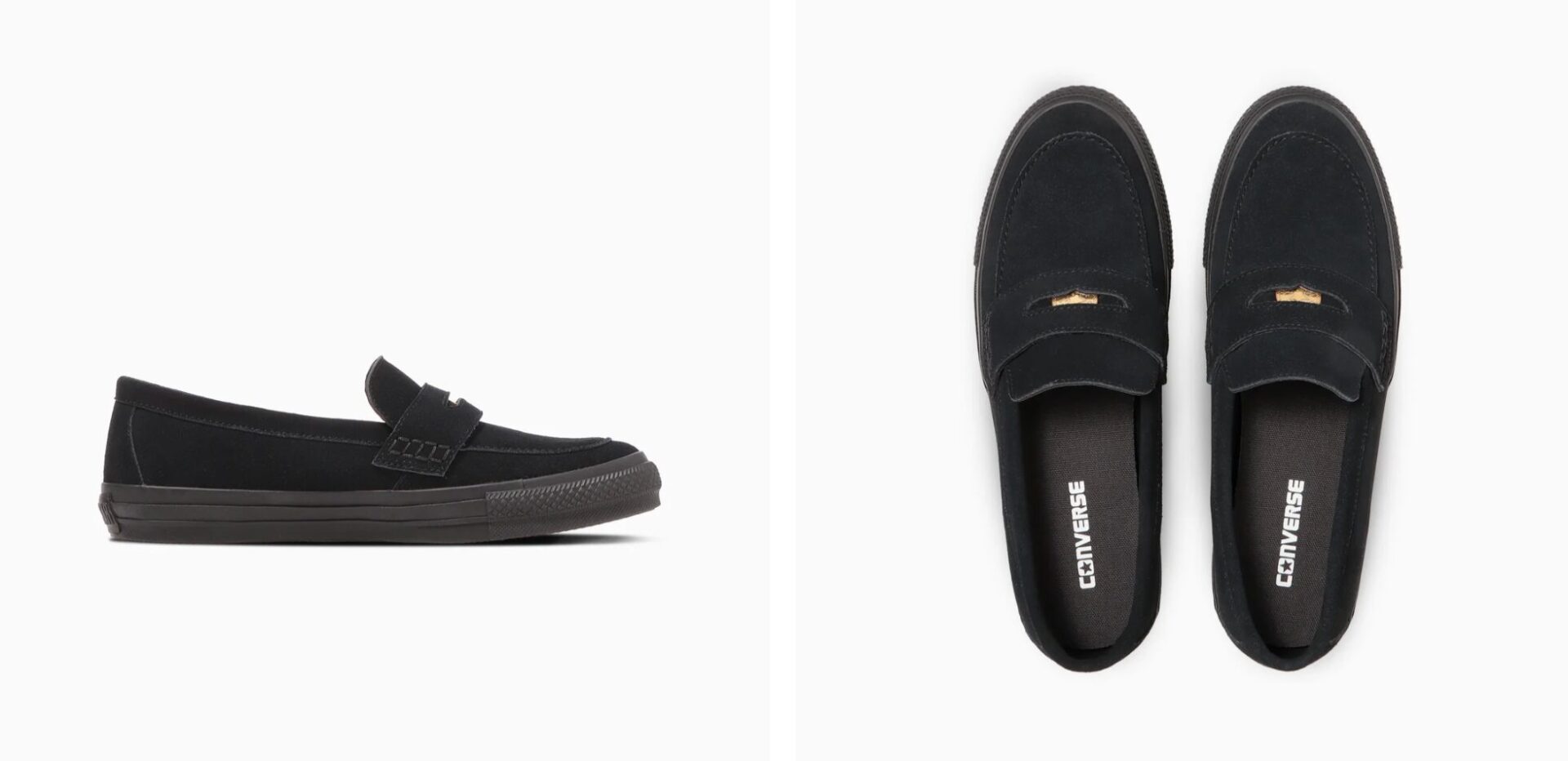 ローファーに見えるスニーカー レディース